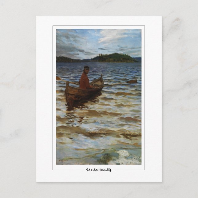 Akseli Gallen-Kallela #462 - Fine Art Postcard Postkarte (Vorderseite)