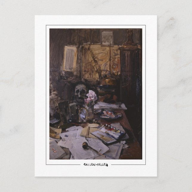 Akseli Gallen-Kallela #504 - Fine Art Postcard Postkarte (Vorderseite)