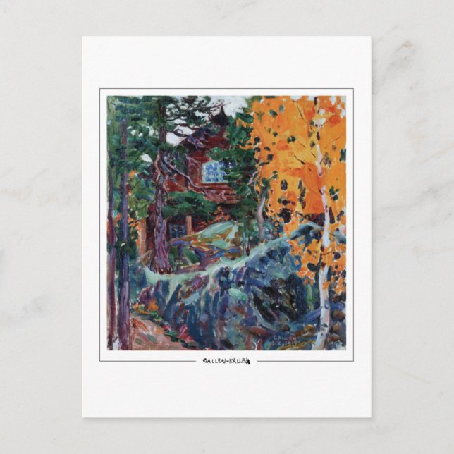 Akseli Gallen-Kallela #6 - Kunsthistorkarte Postkarte (Vorderseite)