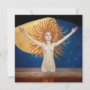 Akseli Gallen-Kallela - Ad Astra Dankeskarte