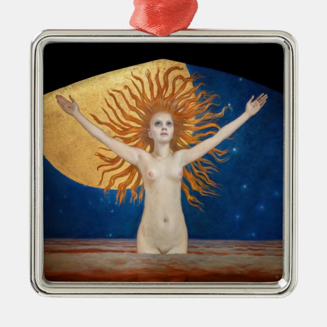 Akseli Gallen-Kallela - Ad Astra Ornament Aus Metall (Vorne)