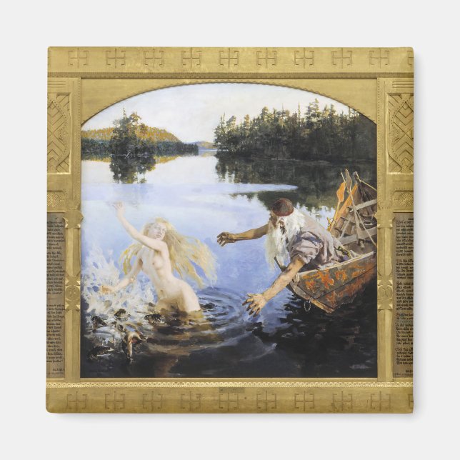 Akseli Gallen-Kallela - Aino Myth Magnet (Vorne)