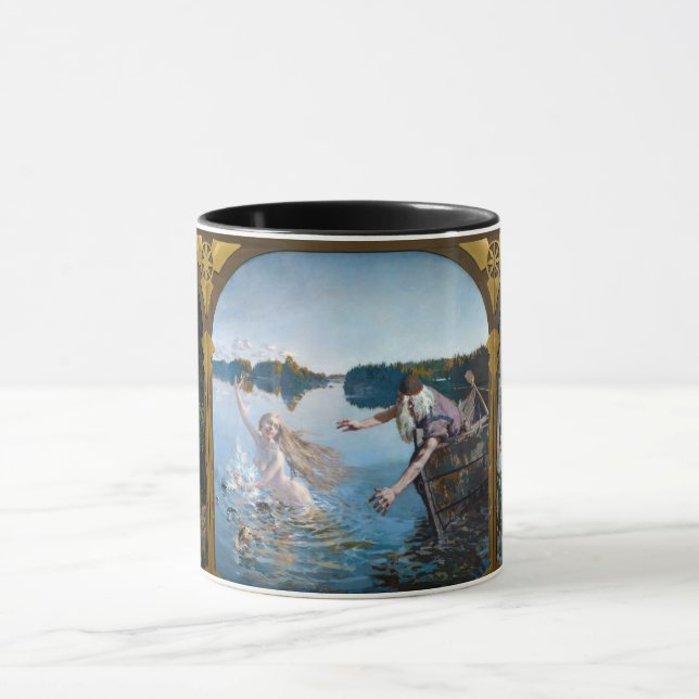 Akseli Gallen-Kallela - Aino Triptych Tasse (Zentrum)