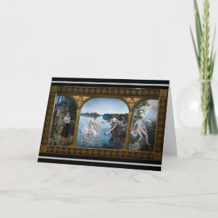 Akseli Gallen-Kallela - Aino-Triptychon Karte