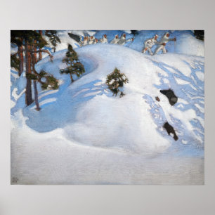 Akseli Gallen-Kallela - Februar Vision Poster