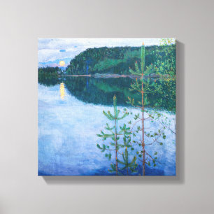 Akseli Gallen-Kallela - Frühlingsnacht Leinwanddruck