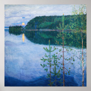 Akseli Gallen-Kallela - Frühlingsnacht Poster