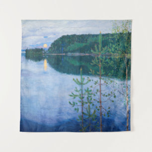 Akseli Gallen-Kallela - Frühlingsnacht Wandteppich