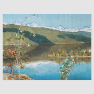 Akseli Gallen-Kallela - Gewitterwolken am Horizont Seidenpapier