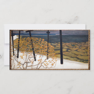 Akseli Gallen-Kallela - Herbst Dankeskarte