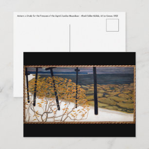 Akseli Gallen-Kallela - Herbst Postkarte