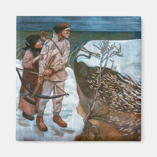 Akseli Gallen-Kallela - Joukahainen-Rache Magnet