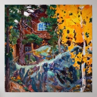 Akseli Gallen-Kallela - Kalela im Herbst