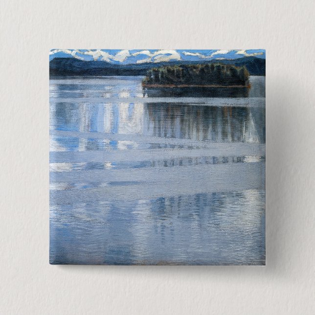 Akseli Gallen-Kallela - Keitele-See Button (Vorderseite)