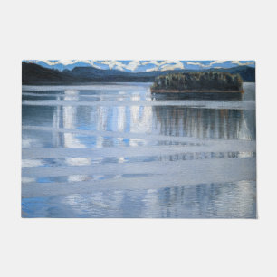 Akseli Gallen-Kallela - Keitele-See Fußmatte