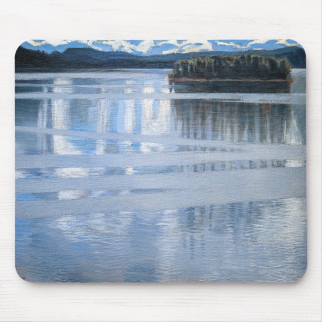 Akseli Gallen-Kallela - Keitele-See Mousepad (Vorne)