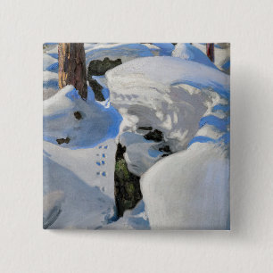 Akseli Gallen-Kallela - Lair of the Lynx Button