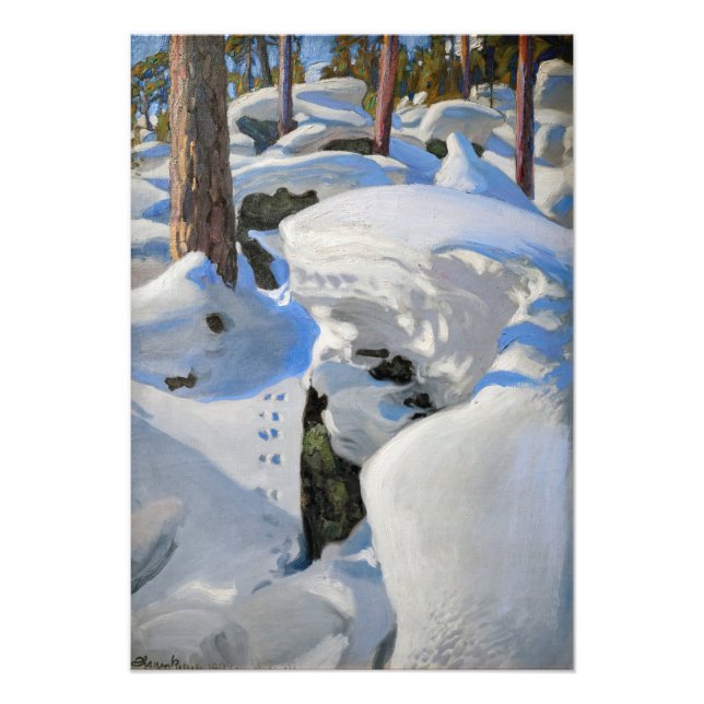 Akseli Gallen-Kallela - Lair of the Lynx Fotodruck (Vorne)