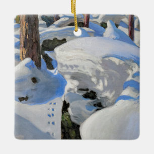 Akseli Gallen-Kallela - Lair of the Lynx Keramikornament