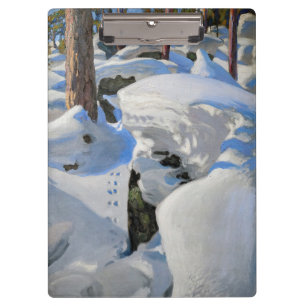 Akseli Gallen-Kallela - Lair of the Lynx Klemmbrett