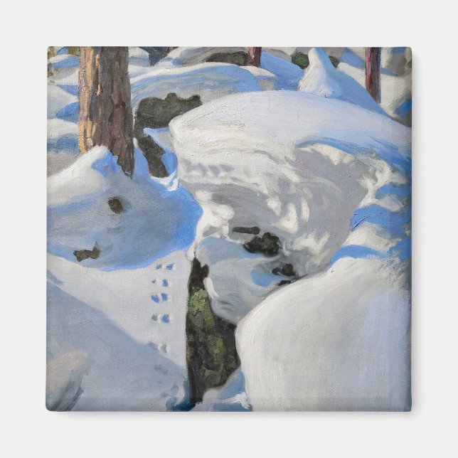 Akseli Gallen-Kallela - Lair of the Lynx Magnet (Vorne)