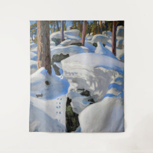 Akseli Gallen-Kallela - Lair of the Lynx Wandteppich