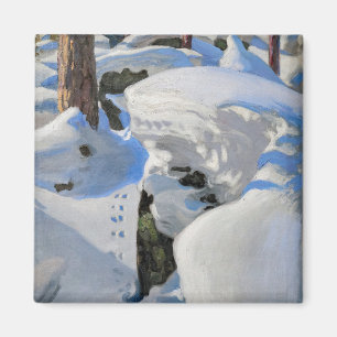 Akseli Gallen-Kallela - Luchsbau Magnet