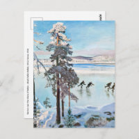 Akseli Gallen-Kallela - Skater in der Nähe von Kal