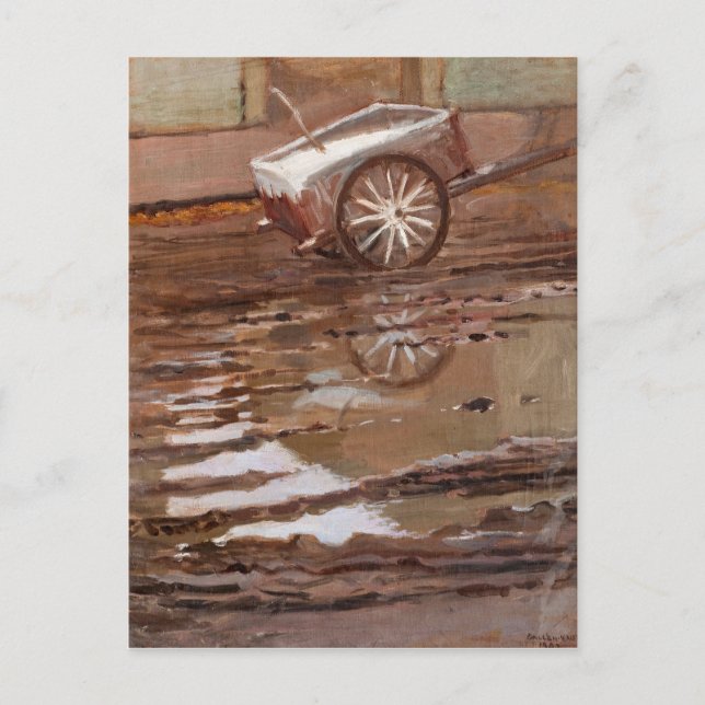 Akseli Gallen-Kallela Speglingar CC0469 Postkarte (Vorderseite)