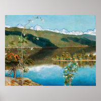 Akseli Gallen-Kallela - Thunderwolken am Horizont