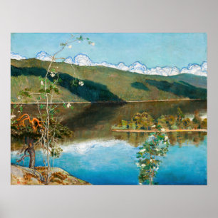 Akseli Gallen-Kallela - Thunderwolken am Horizont Poster