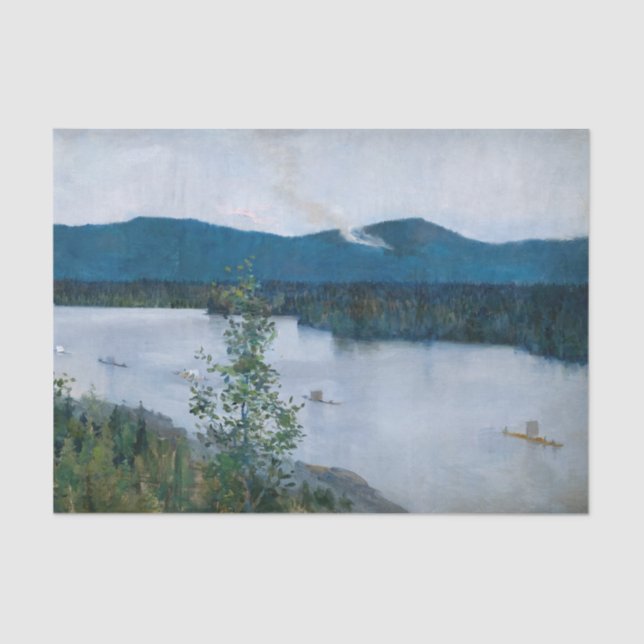 Akseli Gallen-Kallela - Vuokatti Seidenpapier (Vorderseite)