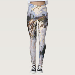 Akseli Gallen-Kallela - Wald im Winter Leggings
