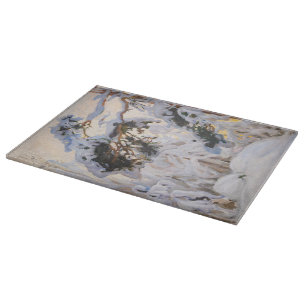 Akseli Gallen-Kallela - Wald im Winter Schneidebrett