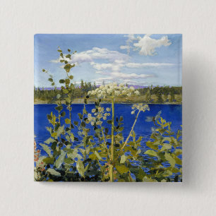 Akseli Gallen-Kallela - Wild Angelica Button