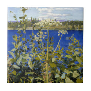 Akseli Gallen-Kallela - Wild Angelica Fliese