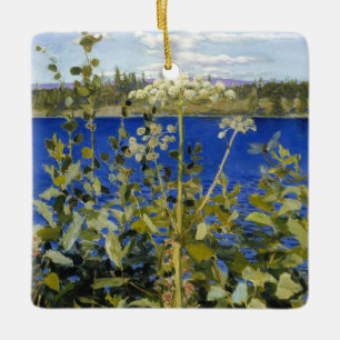 Akseli Gallen-Kallela - Wild Angelica Keramikornament