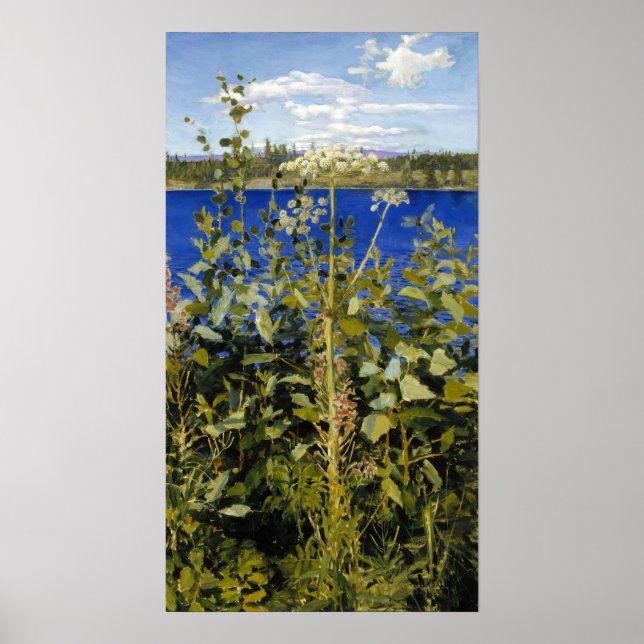 Akseli Gallen-Kallela - Wild Angelica Poster (Vorne)