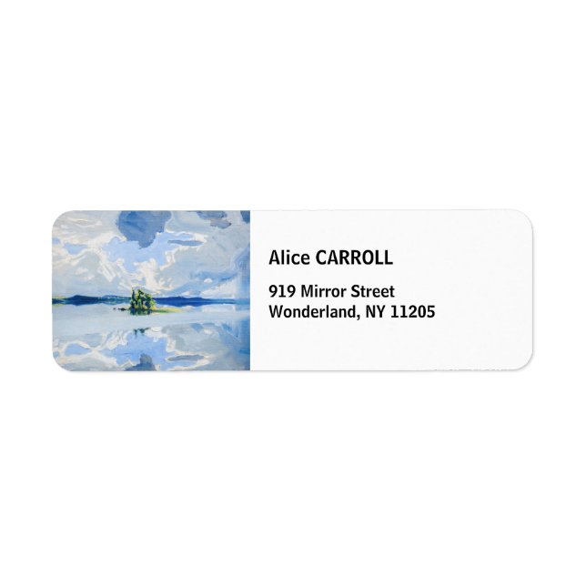 Akseli Gallen-Kallela - Wolken oberhalb eines Sees (Vorne)