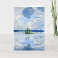 Akseli Gallen-Kallela - Wolken oberhalb eines Sees