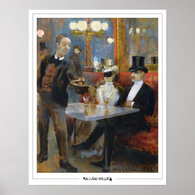 Akseli Gallen-Kallela Zedign Art Poster #372 (Vorne)