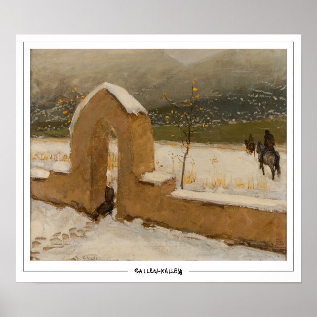 Akseli Gallen-Kallela Zedign Art Poster #379 (Vorne)