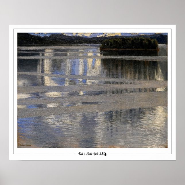 Akseli Gallen-Kallela Zedign Art Poster #381 (Vorne)