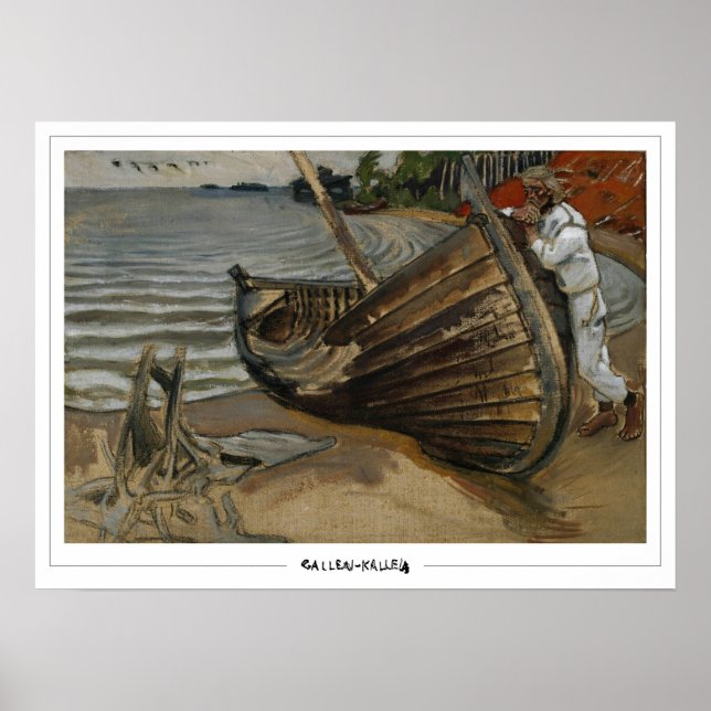 Akseli Gallen-Kallela Zedign Art Poster #444 (Vorne)