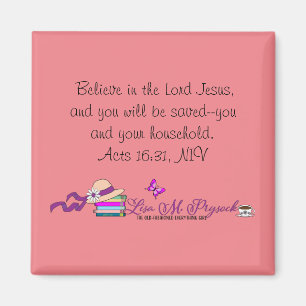 Akt 16:31 Magnet von Autor Lisa M. Prysock