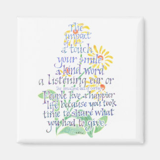 Akt des Gekümmert Magnet