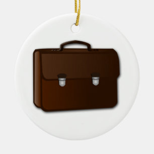 Aktenkoffer Keramik Ornament