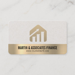 Aktie   Finanzen   Goldener Rand   Makler Visitenkarte