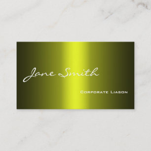 Aktien von Gold Standard Business Cards Visitenkarte