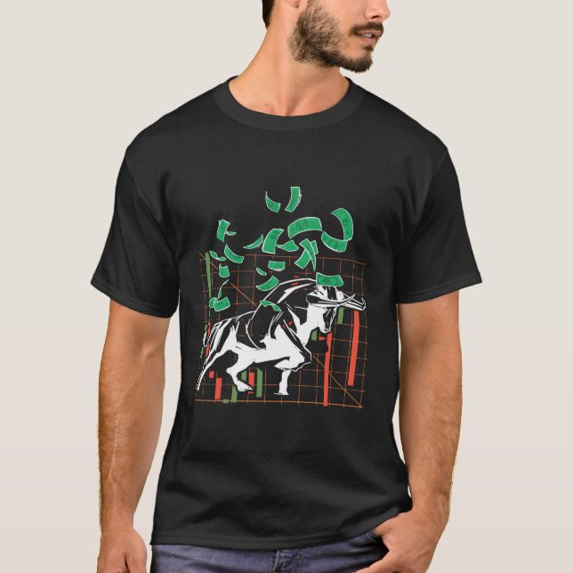 Aktienhändler T-Shirt (Vorderseite)